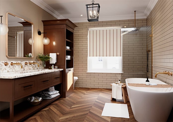 The British Stripe Co. Victoria, Teignbridge No.1 - Twist&Fit Roller Blind - Image 7